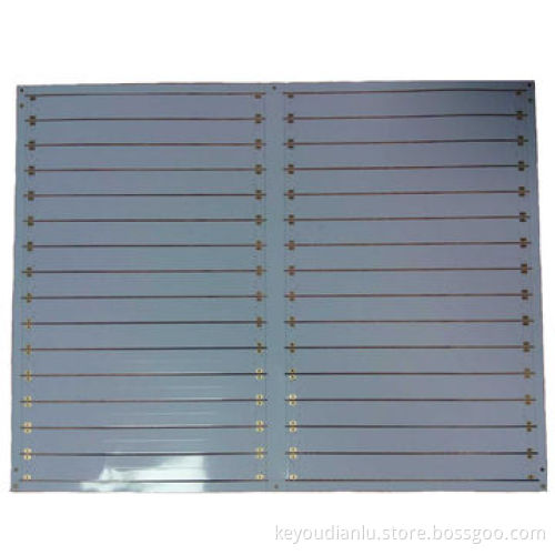 Double-sided FR4 LED PCB with 0.22mm Board ThicknessNew